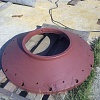 Подпятник сферический стальной с баббитом (1277.04.601)